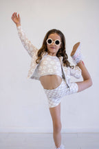 Pretty in motion- Neutral Bloom 2-piece set