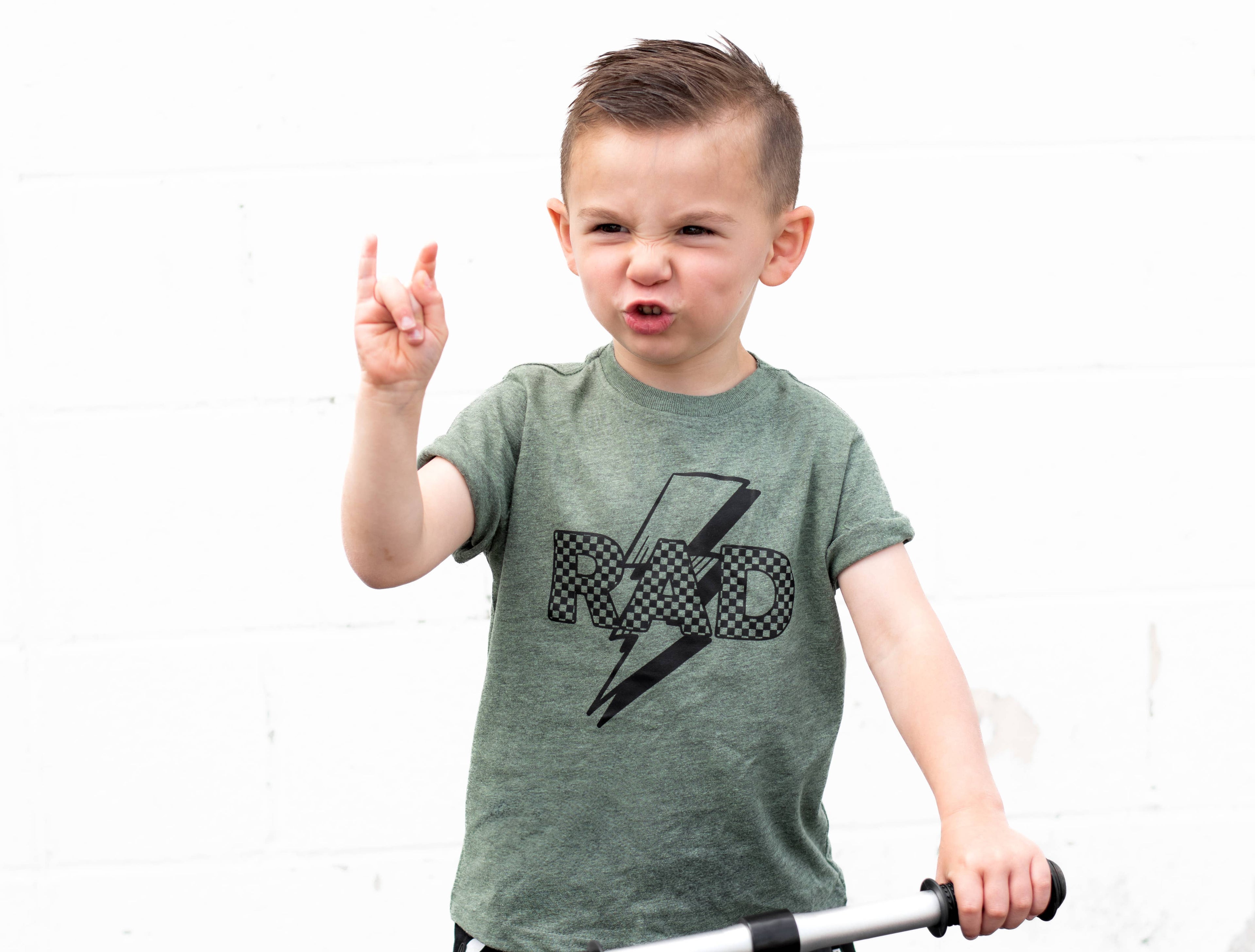 Rad | Boys Trendy Graphic Tee