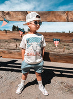 Vintage Western America Kids Graphic
